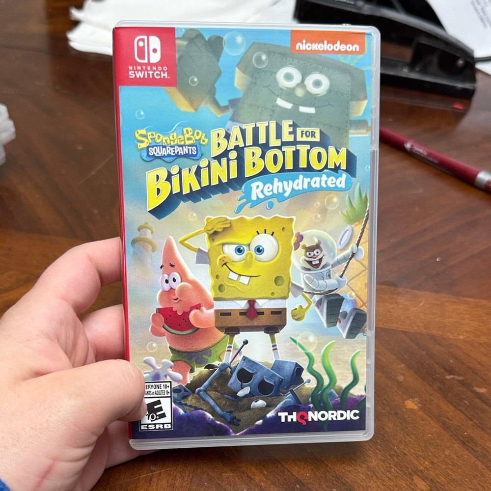 SpongeBob SquarePants: Battle for Bikini Bottom Rehydrated - Nintendo Switch